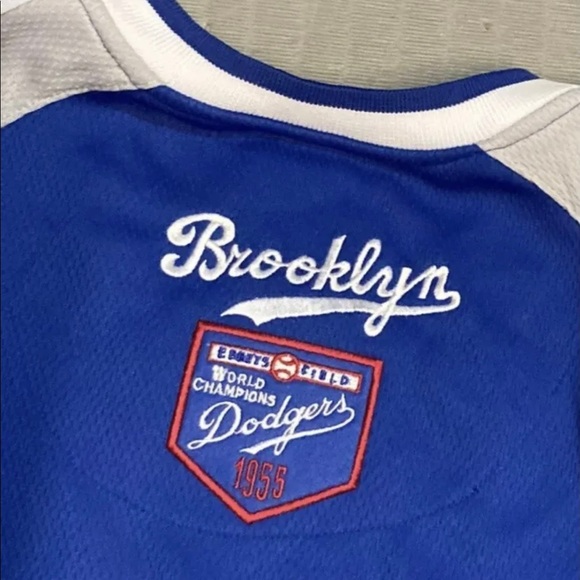 1941 Brooklyn Dodgers MLB Cooperstown Collection 2XL Carl Banks VERY RARE!! - Picture 4 of 5